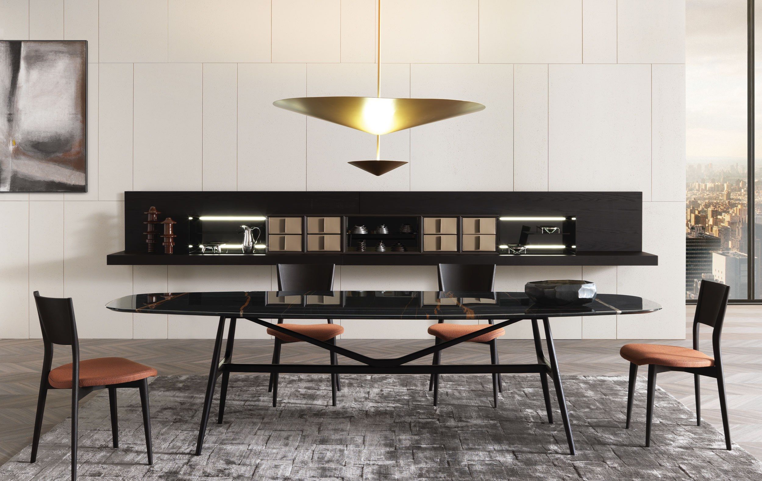 Прямоугольный мраморный стол MisuraEmme GAUDÌ ARCH-00115866 - Вид №3