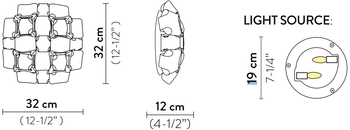 Slamp Аппликация светодиода Mida sun-id-1424554 - Вид №4