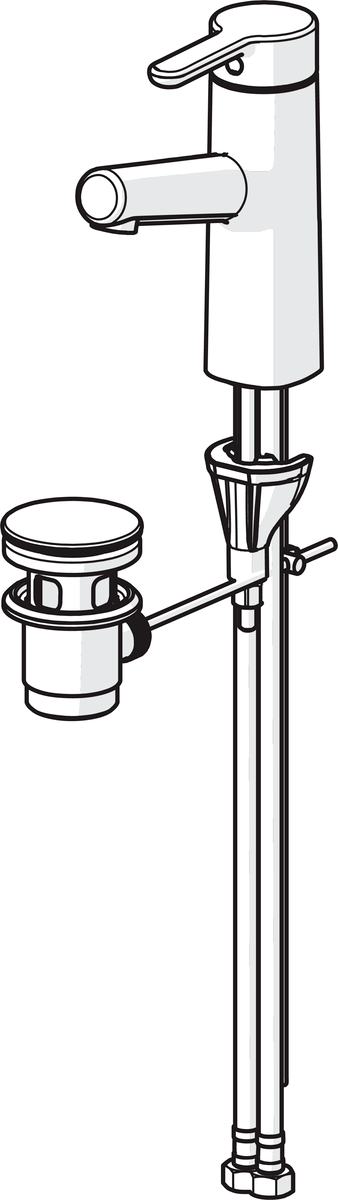 Oras 3000F Смеситель для умывальника 3000F Inspera Хром  - Вид №4