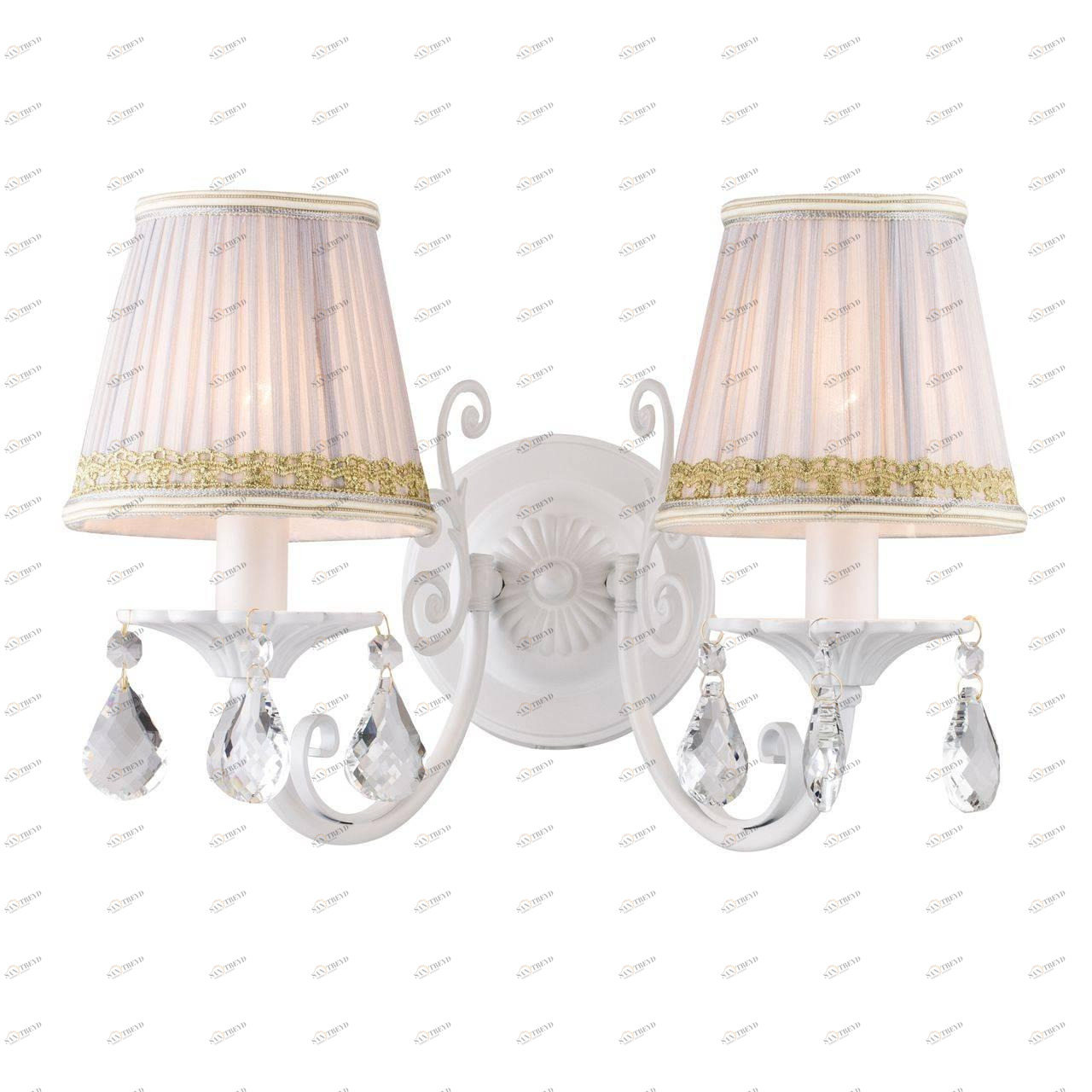 Бра Favourite Alla 1729-2W FAVOURITE  077628 Белый;прозрачный 