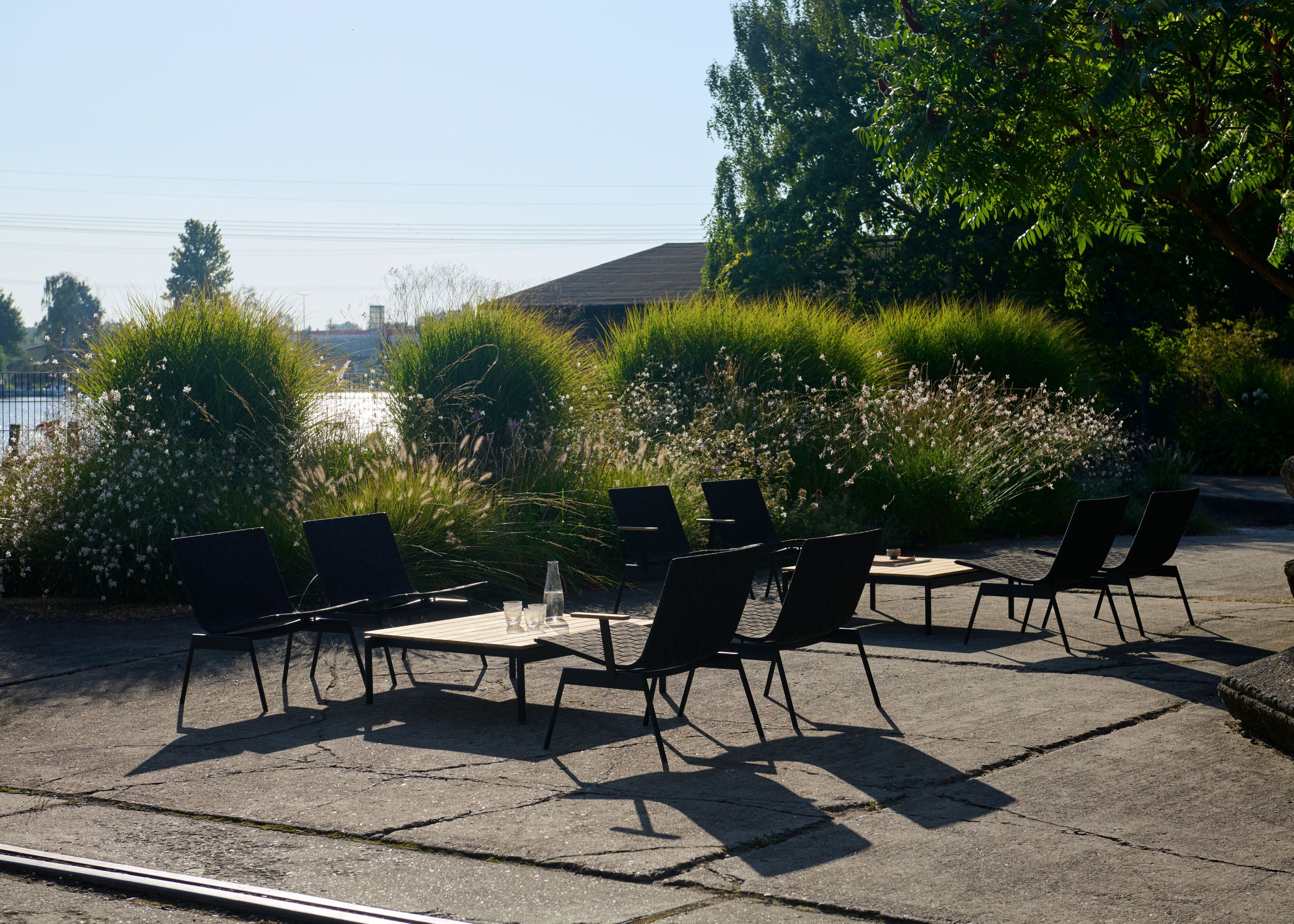 Низкий стол из тикового дерева &Tradition виллы ARCH-00139641 - Вид №1