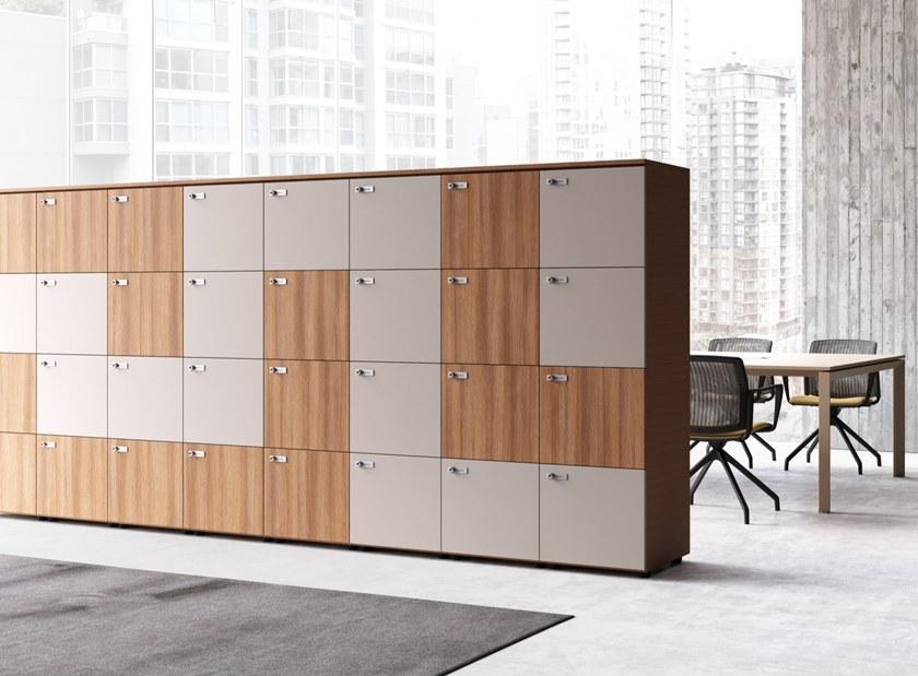 Las Mobili Деревянный офисный шкаф с замком Contenitori universali evo sun-id-1450611 - Вид №1
