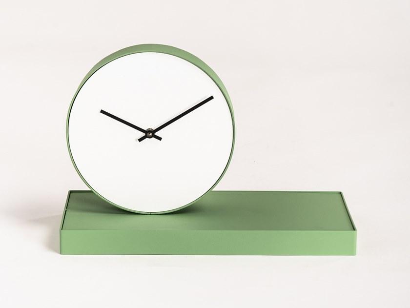 FORMAE Настольные часы с зеркалом из окрашенной стали Roommate sun-id-1468986 - Вид №1