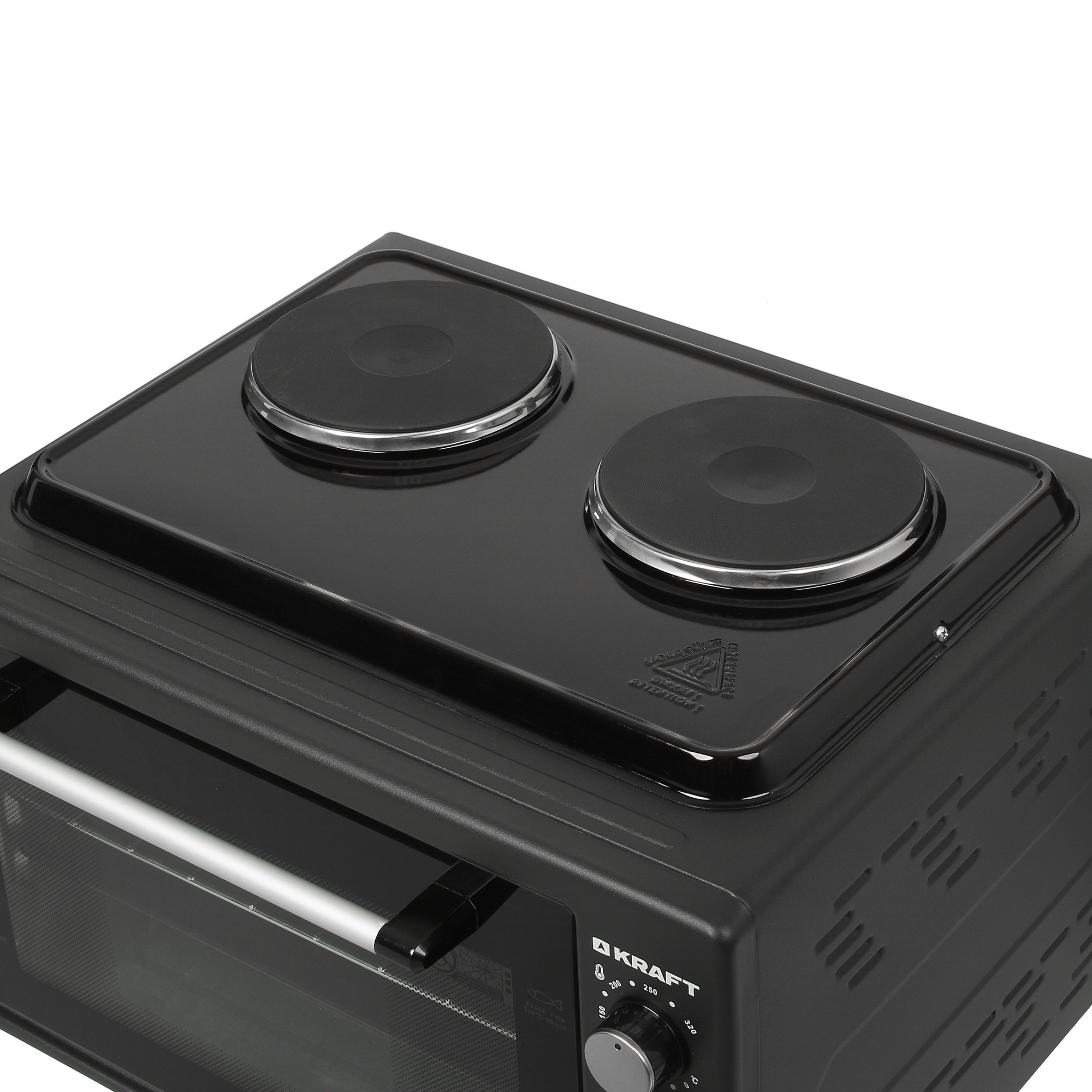 5347096 Мини-печь Kraft KF-MOHP 3800 BL черный STDN-0107995 - Вид №6