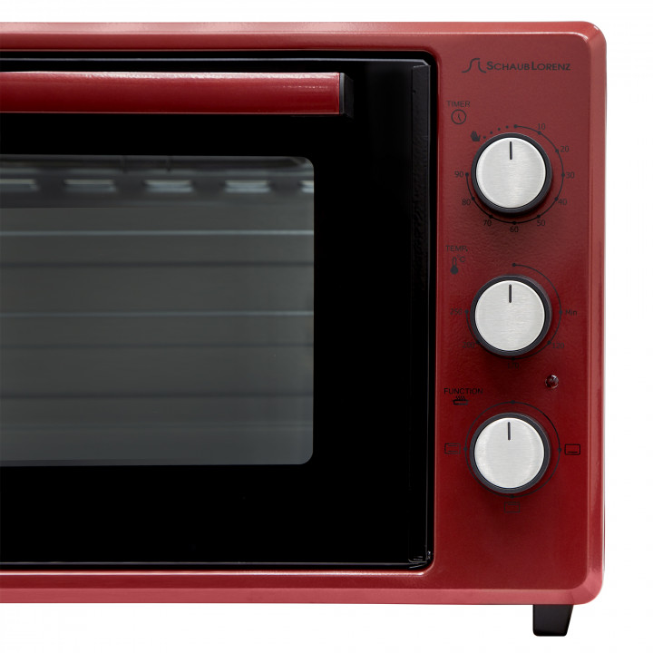 9142092 Мини-печь SCHAUB LORENZ SLE OJ4031 бордовый STDN-0041543 - Вид №2