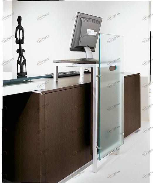 IFT Компьютерный шкаф из шпона и стекла Electa sun-id-1386778