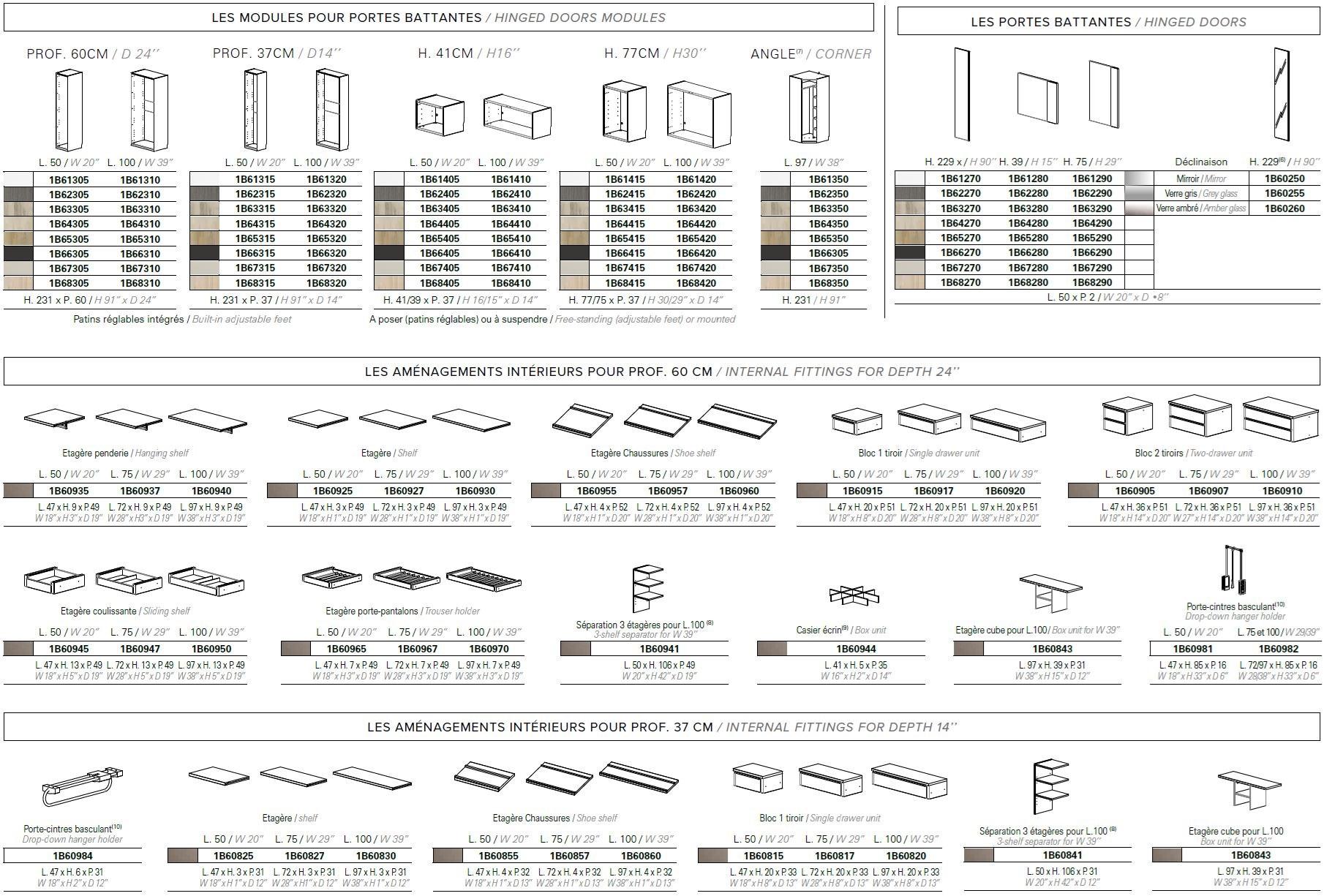 GAUTIER Модульная оборудованная стена Imagine sun-id-1397093 - Вид №3
