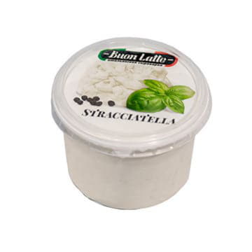 Сыр Страчателла Buon Latte коровий мягкий 200 г БЗМЖ Santreyd 25527 - Вид №1