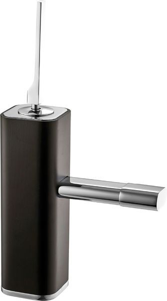 8650-461 Mariner Seve, однорычажный смеситель для раковины с донным клапаном "click clack", цвет венге 