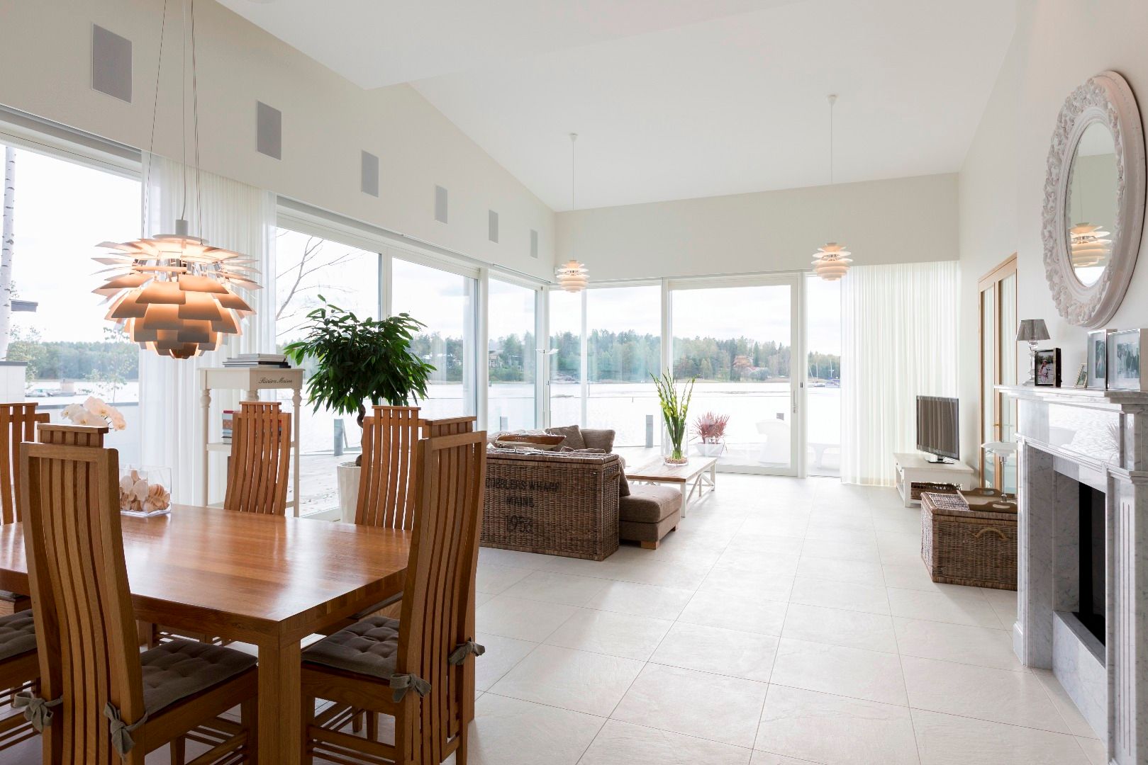 Алюминиевый подвесной светильник Louis Poulsen PH SNOWBALL ARCH-00006752 - Вид №6