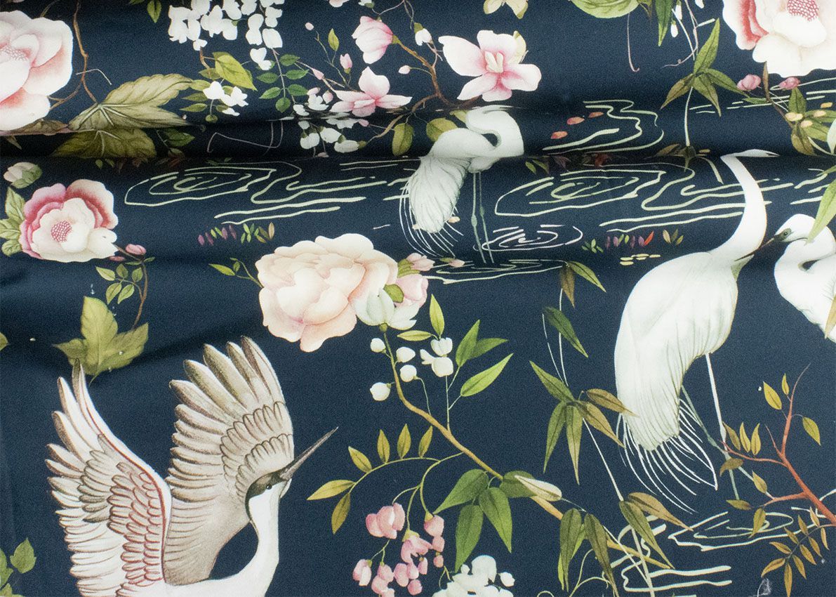 Обивочная ткань с цветочным рисунком Jannelli&Volpi СП GRANDE CORNICHE FABRICS ARCH-00148006 - Вид №1