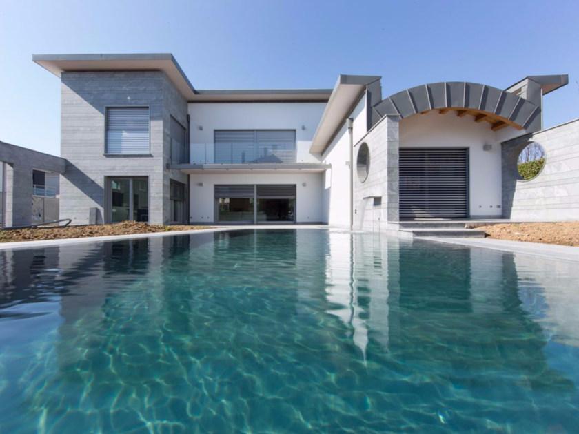 CARMINATI SERRAMENTI Копланарные французские двери из алюминия и дерева с тройным остеклением Passive 120 sun-id-1477325 - Вид №3