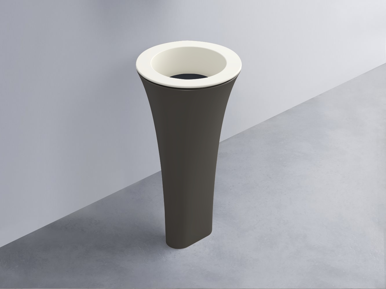 AMLA45-TL+AMPILT-BA+AMCOLT-FN Раковина Amedeo Tondo отдельностоящая cielo Enjoy + Amedeo Ceramica Cielo