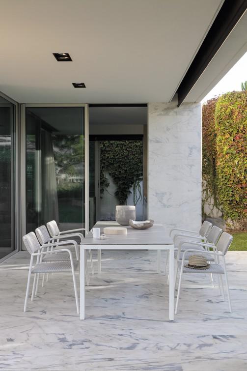 MNST1174 Обеденный стол pcsts lava 212,5см x 105см Manutti Trento - Вид №1