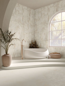 Пол / облицовка из керамогранита с цементным эффектом