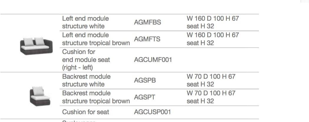 Unopiù Модульный садовый диван из waprolace® Agorà Agora sun-id-1463345 - Вид №5