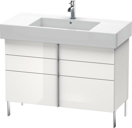 VE641401818 Vero Тумбочка напольная Белый матовый, декор Duravit - Вид №2