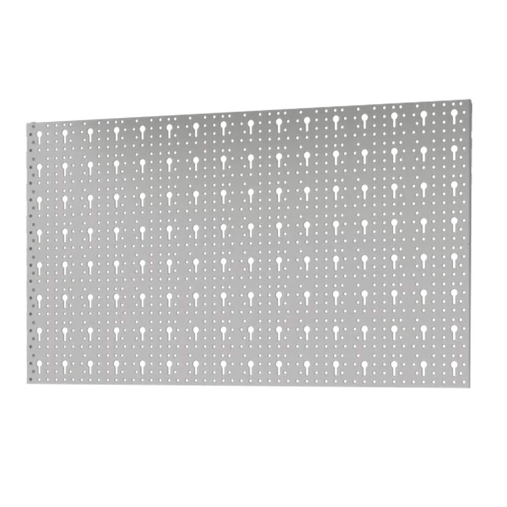 Перфопанель 80x20 см Spaceo цвет белый 2 шт 82658409 STLM-2063076 