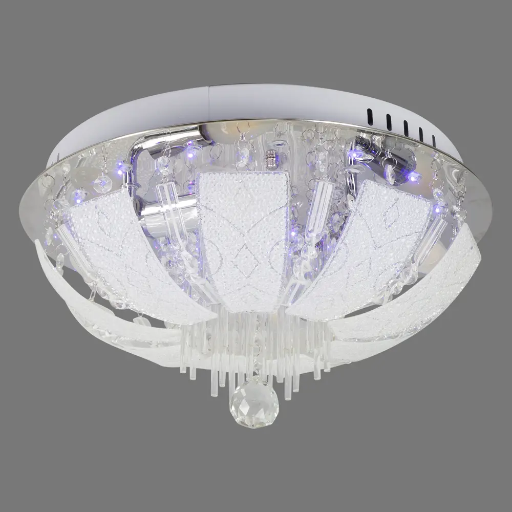 Люстра хрустальная подвесная Пари 4xE14x60 Вт, LED, металл/стекло, цвет хром 14089624 STLM-2074334 WINK  - Вид №9