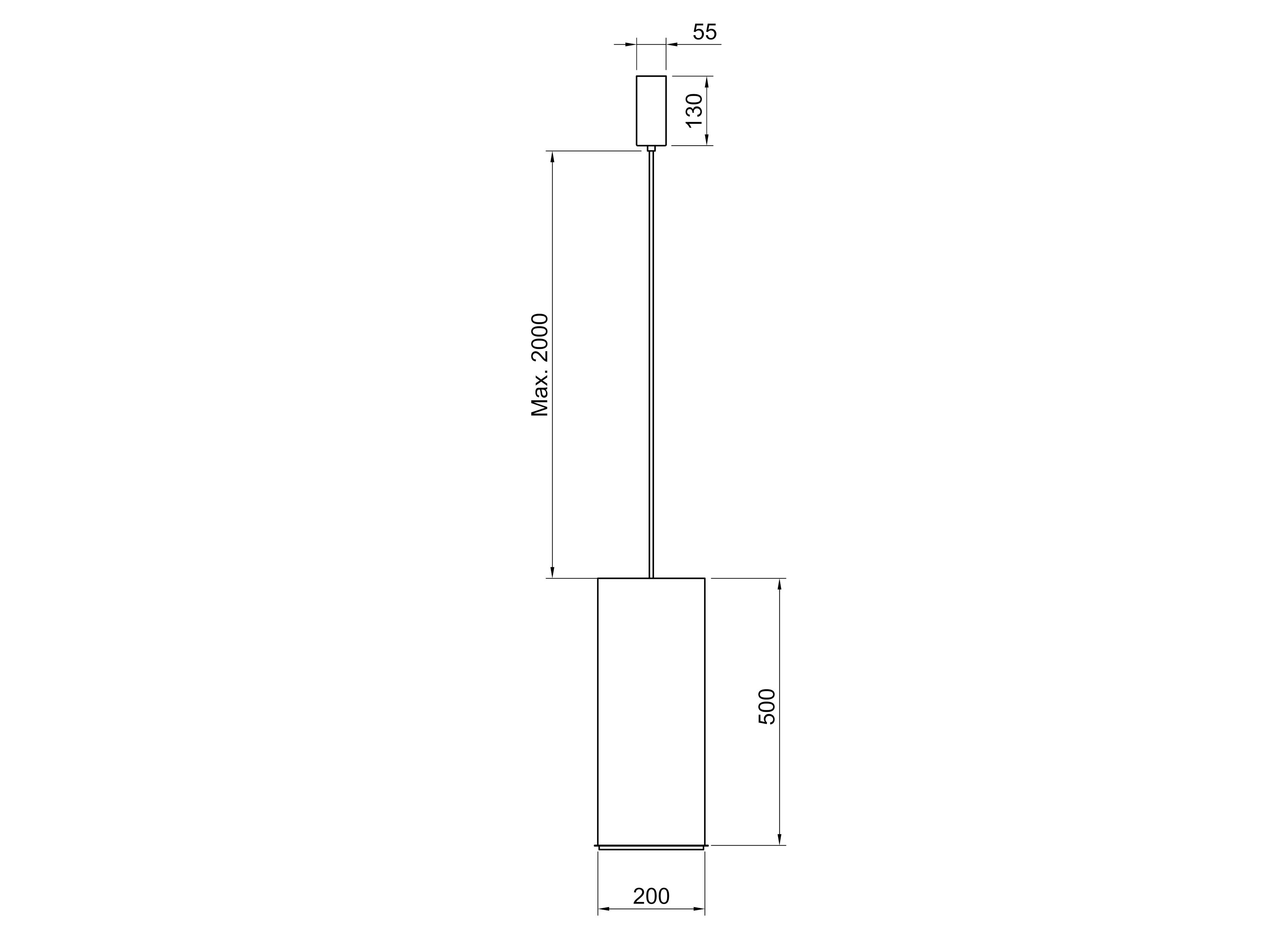 Алюминиевый светодиодный подвесной светильник Hind Rabii отражатель(Ы) ARCH-00069740 - Вид №12
