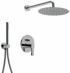 Rubinetteria Giulini Душевой набор, однорычажный, с переключателем и лейкой Ego F5713kb-25x
