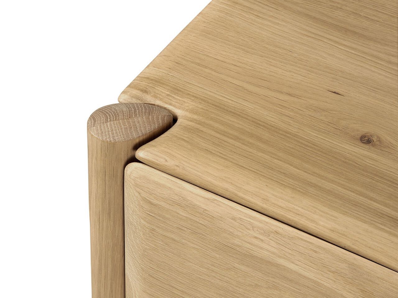 Дубовый шкаф для телевизора Ethnicraft Bok ARCH-00076086 - Вид №6