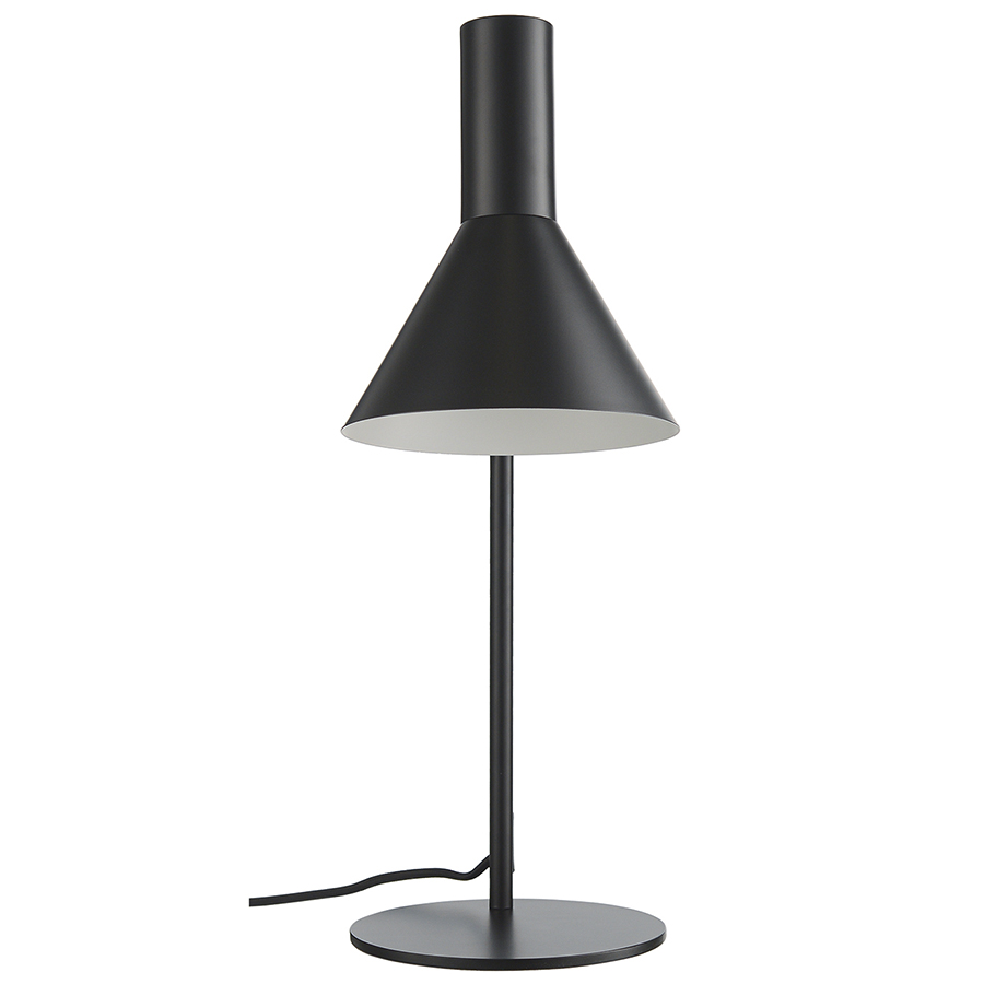 250965011 Лампа настольная lyss, 50х25хD18 см, черная матовая Frandsen  - Вид №7