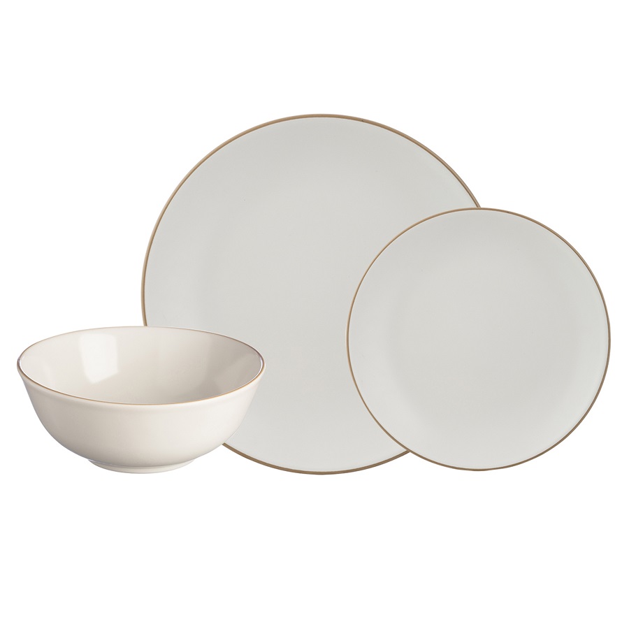 2001.898 Набор обеденной посуды classic, кремовый, 12 пред. Mason Cash 