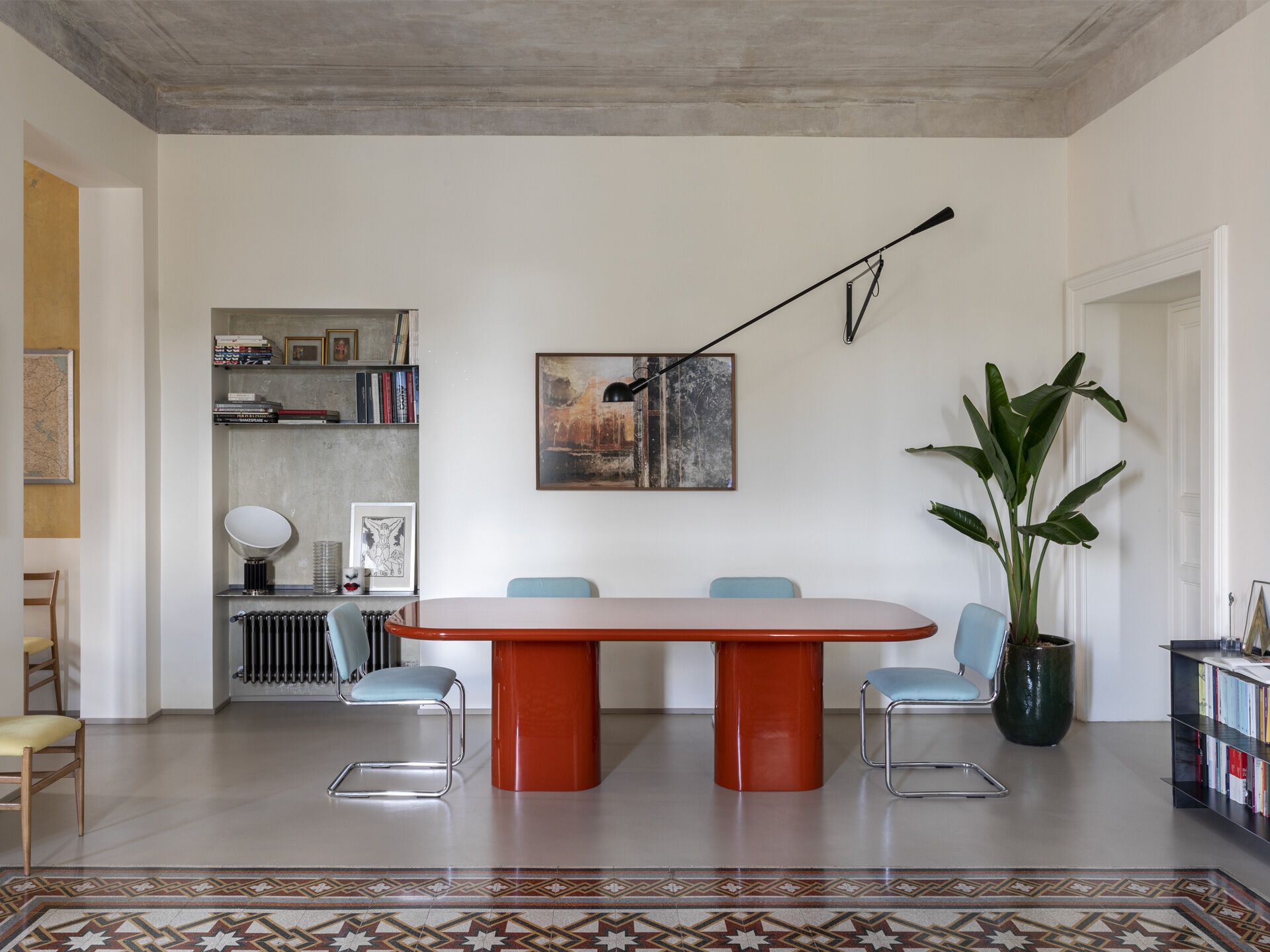 Прямоугольный обеденный стол из МДФ Punto Zero Franca e Allegra ARCH-00088235 - Вид №6