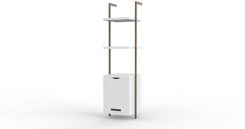 Mobilspazio Полка с креплением от пола к потолку для гостиниц Urban sun-id-1466484 - Вид №9