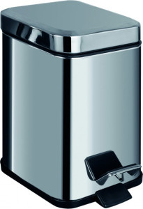 B9210 Contract Ведро 3л с педалью (хром) COLOMBO COMPLEMENTI