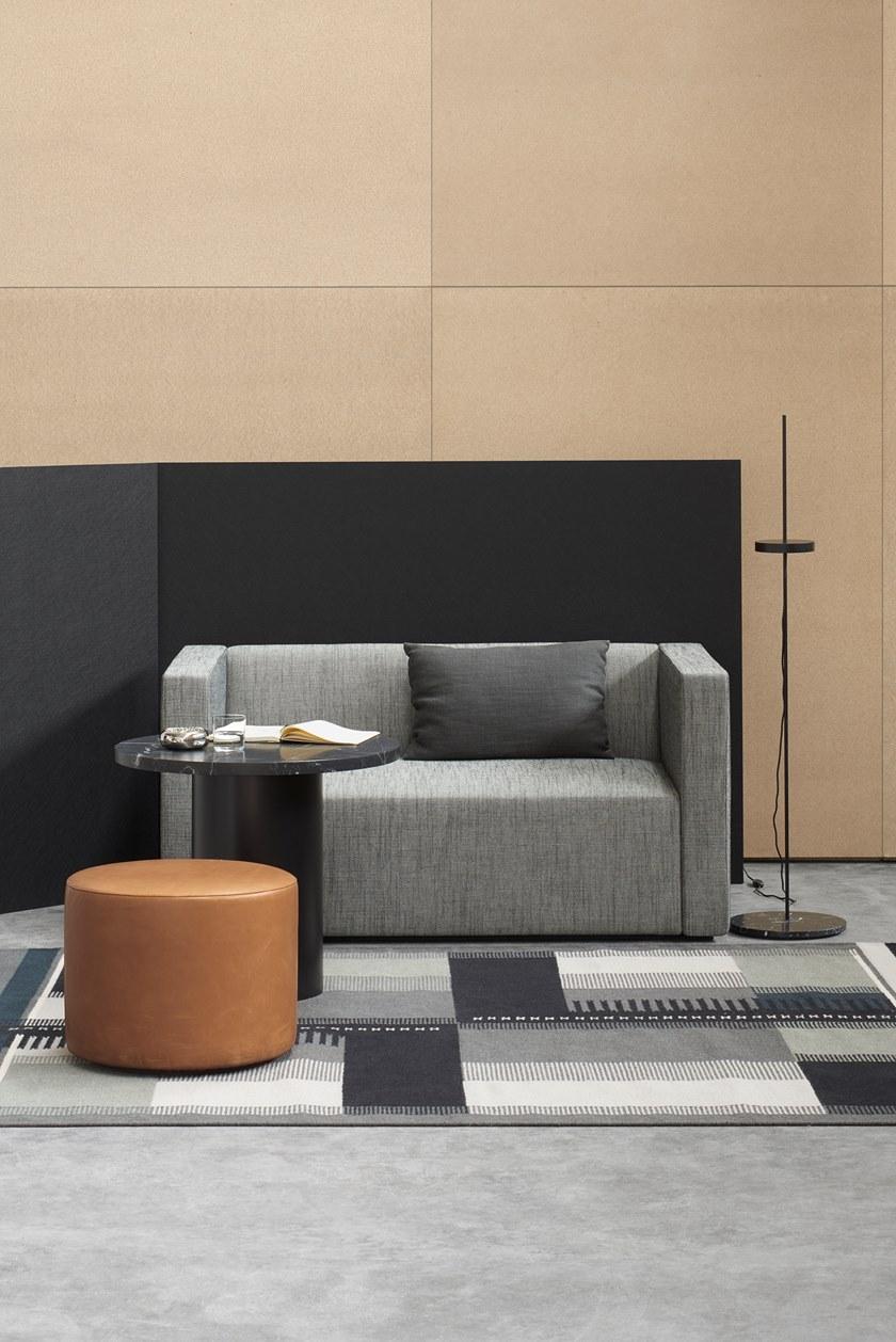 e15 Прямоугольный шерстяной коврик с геометрическими мотивами  Rh02  - Вид №8