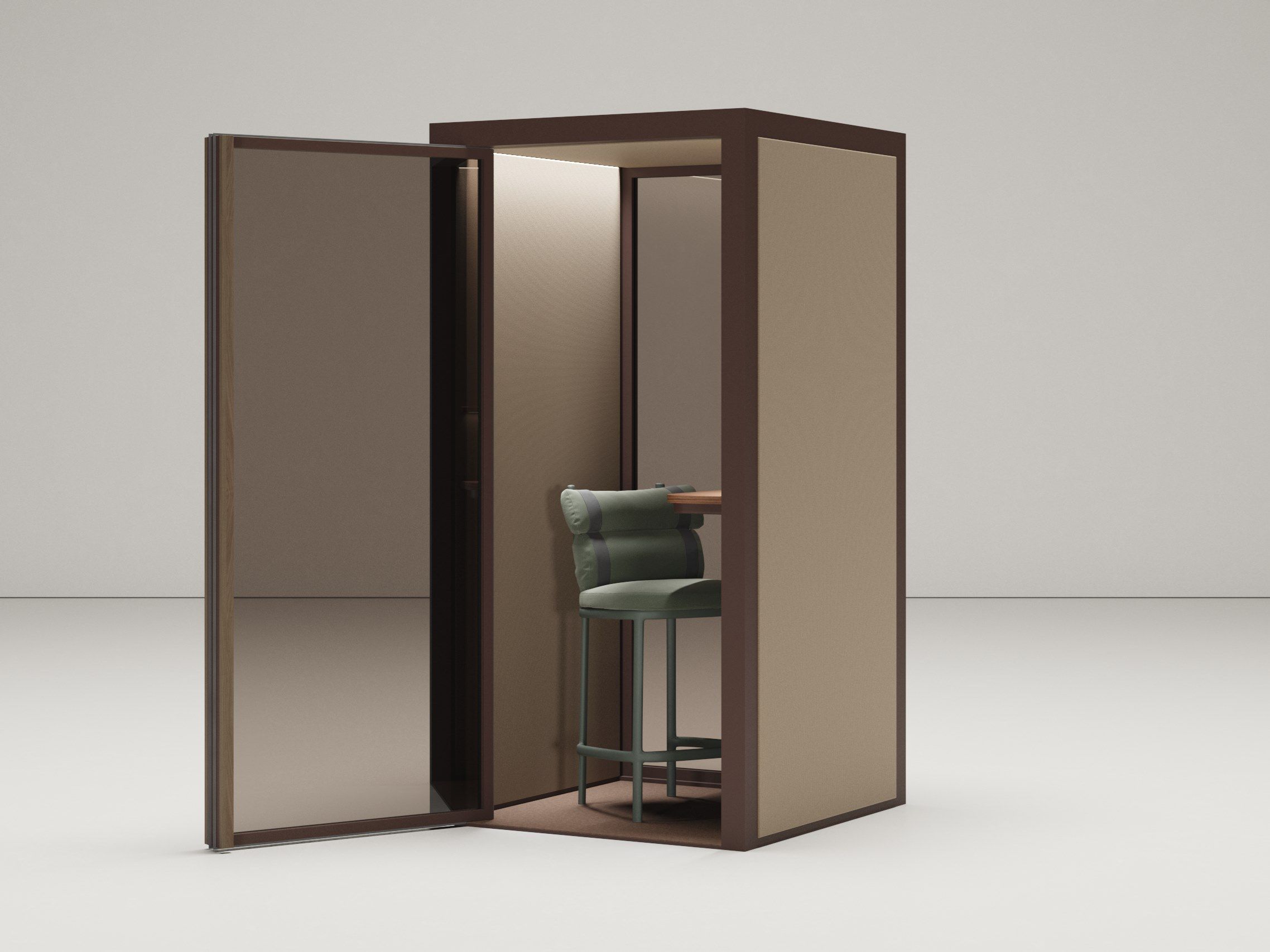 Одноместный акустическая офисная кабина Kettal Телефонная будка ARCH-00032133 - Вид №2