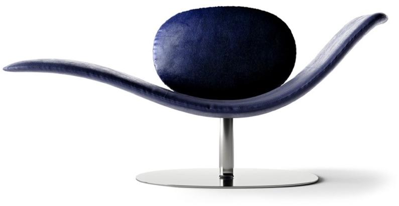 Natuzzi Шезлонг из кожи или ткани Dove sun-id-1375824 - Вид №1