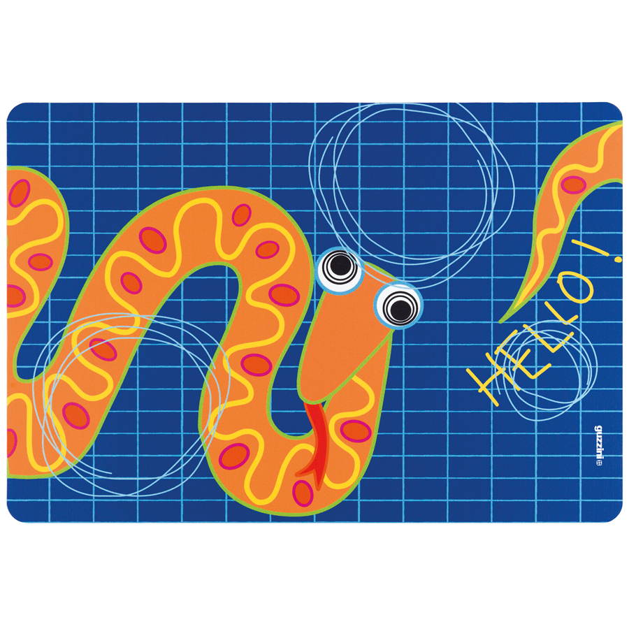 22606652S Салфетка подстановочная детская hello, Змея Guzzini 