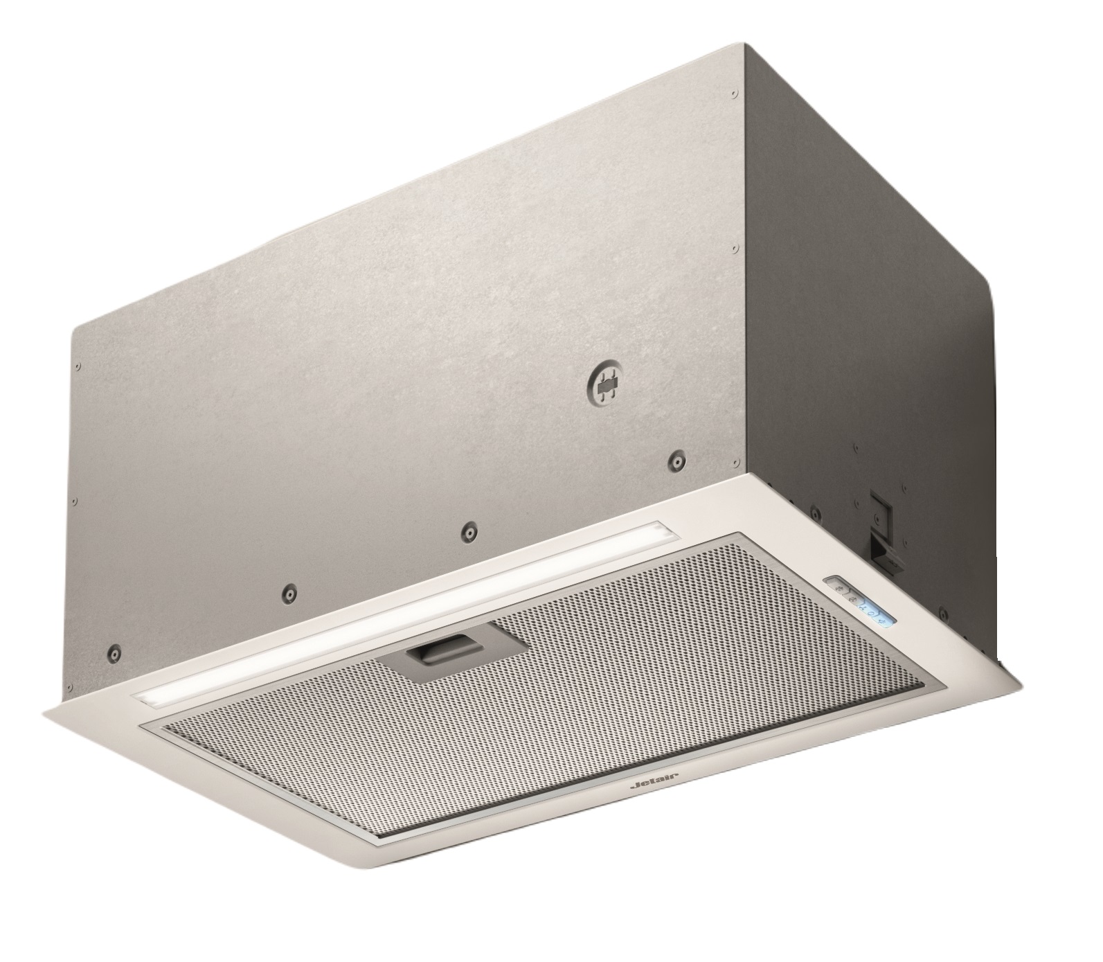 9012296 Вытяжка полновстраиваемая Jetair PLANE WH/F/52 серебристый/белый STDN-0088157