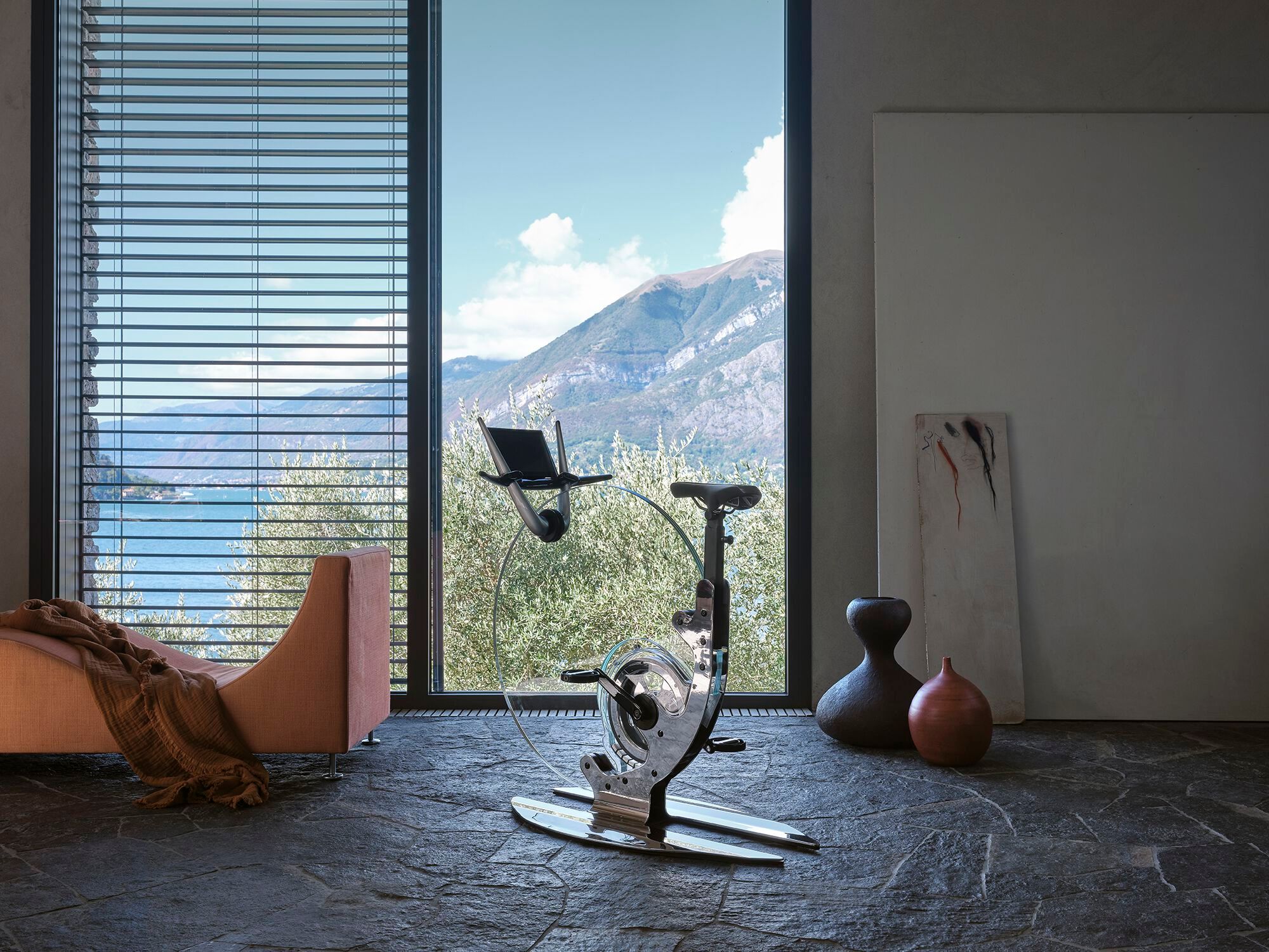 Велотренажер из стекла, стали и углеродного волокна Ciclotte CICLOTTE TECKELL ARCH-00107745 - Вид №10
