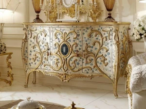 Andrea Fanfani Буфет сусальным золотом с распашными дверцами Opera 2046