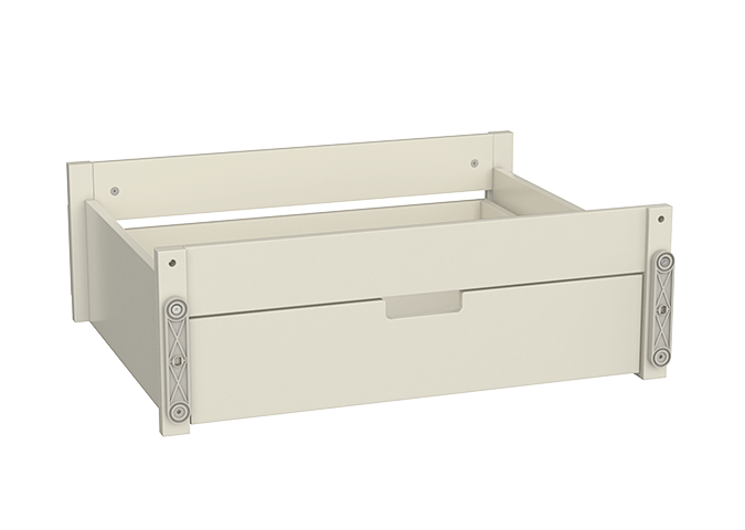 Пеленальная доска на комод молочная Classic ELLIPSE ELLIPSE CLASSIC 257737 Молочный Santreyd  - Вид №1