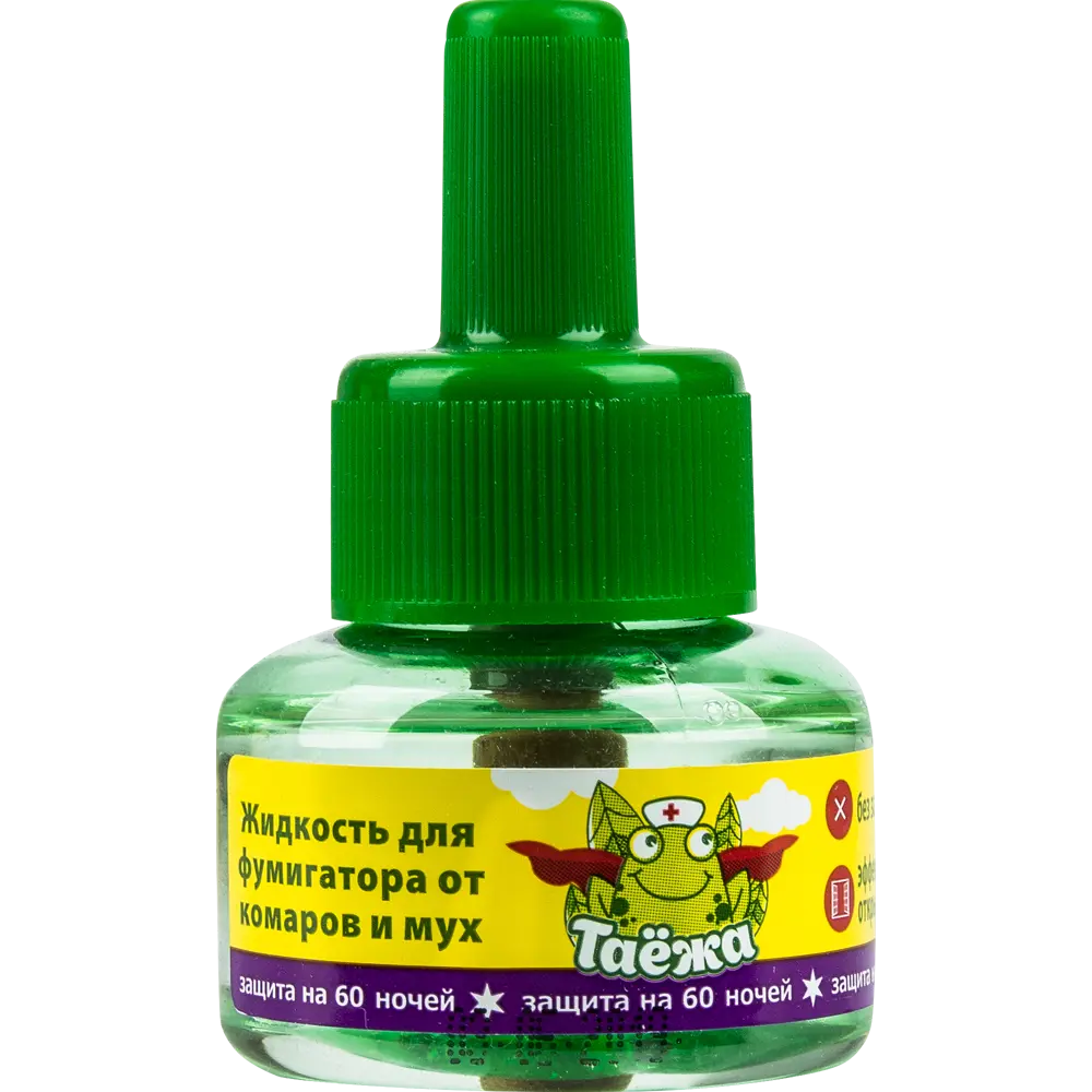 Жидкость для фумигатора Таежа - защита от комаров без запаха 15163620 STLM-0005554