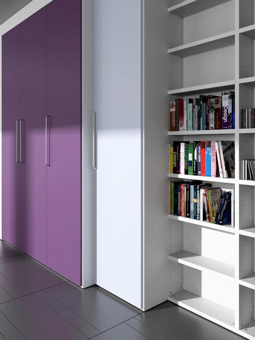 De Rosso Шкаф-купе с распашными дверцами из нпл Alfabeto sun-id-1363044 - Вид №1