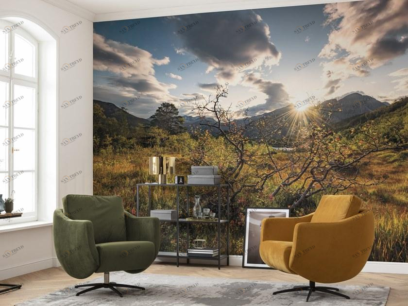 Komar Флизелиновые обои с пейзажами Wanderlust Shx9-060