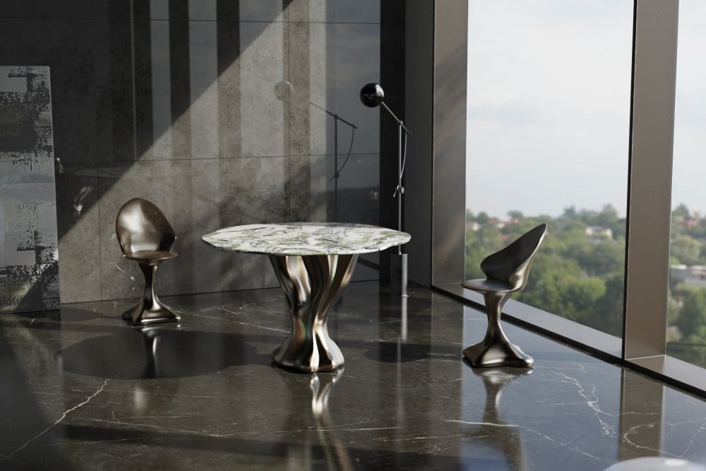 Стул из стекловолокна с мягким сиденьем KARPA ARCH-00034961 - Вид №4