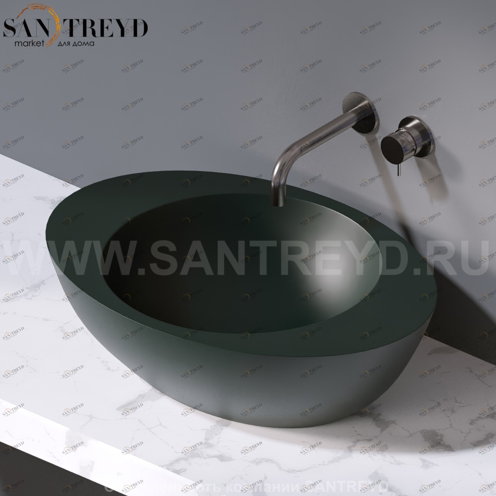 L269.143 Накладная раковина на столешницу  овальная A. e T. Italia ACCENT AeT ITALIA