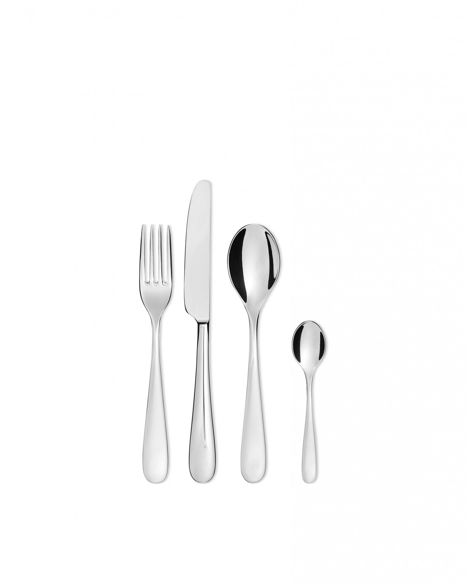 5180S4M Набор столовых приборов Стальной Alessi Италия Nuovo milano