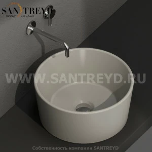 FO035CC Накладная раковина на столешницу  круглая Ceramica Globo