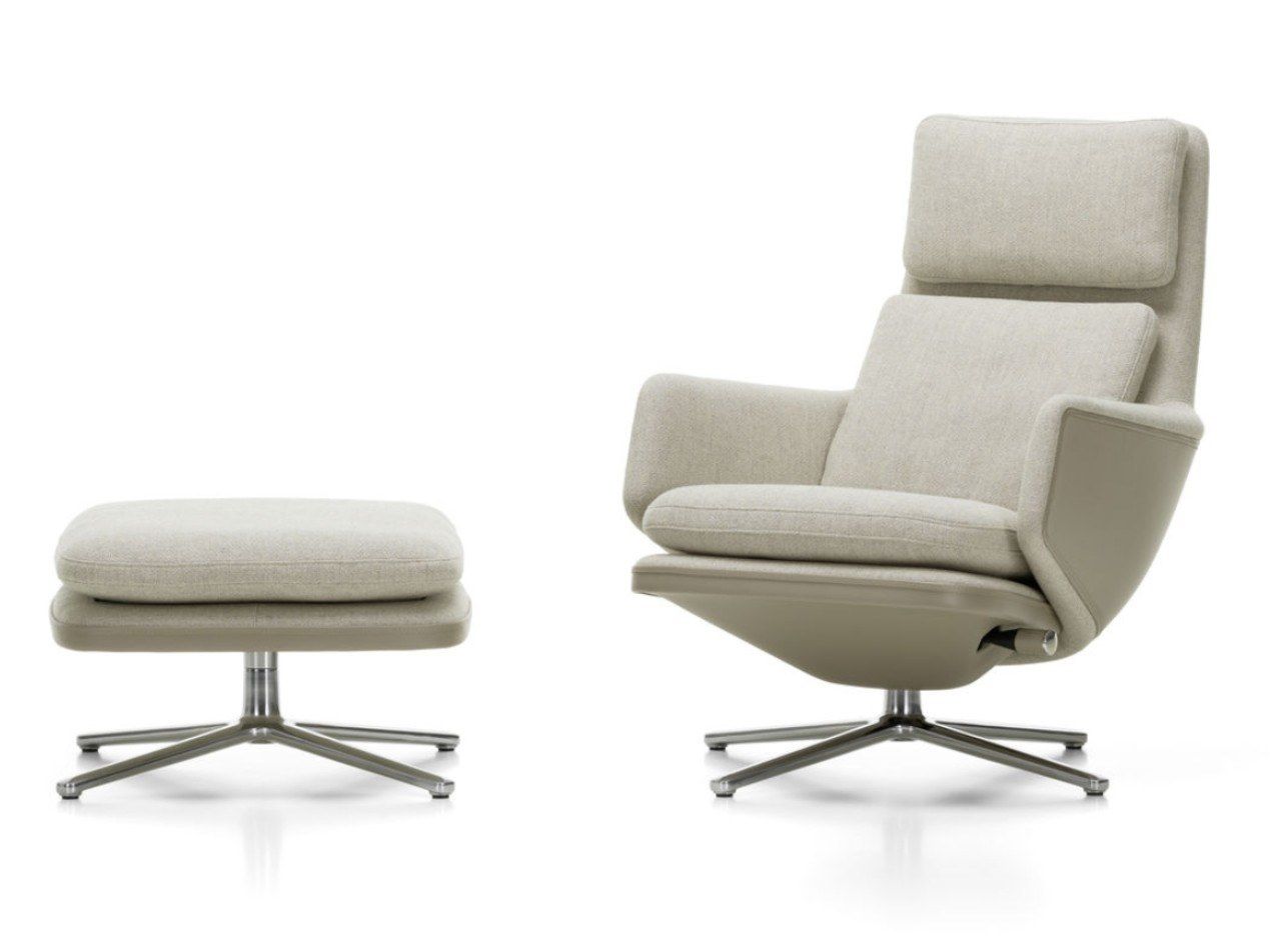 Ткань спиц кресло с подлокотниками VITRA Grand Relax ARCH-00109996 - Вид №5