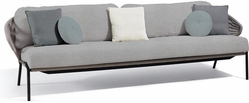 MANUTTI 3-х местный веревочный садовый диван Radius Fs-2s84 - Вид №1