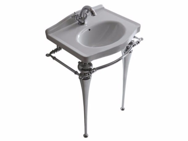 Консольный умывальник с держателем для полотенец Galassia ETHOS ARCH-00000768