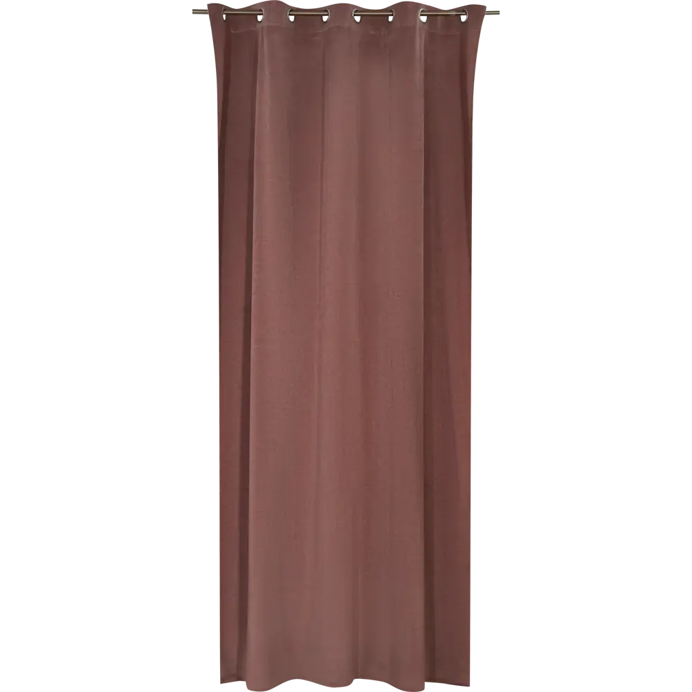 Штора на люверсах Lilou 140x260 см цвет красный Atmosphera STLM-2141503